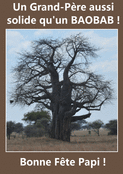 Un grand-p&egrave;re aussi fort qu'un baobab